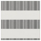 Schwarz-weiße, moderne Streifen Stoff (Nahaufnahme)