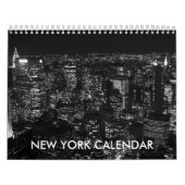Schwarz-weiße New York City Kalender (Titelbild)