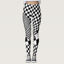 Schwarz-weiße optische Strahlung verzerrt