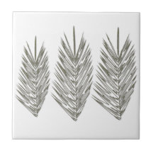 Schwarz-weiße Palm-Blätter Zeichnend