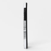 Schwarz-weiße Pferdekizze Case-Mate iPhone Hülle (Hinten/Links)