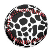 Schwarz-weiße Printwerbung Baseball (Vorderseite Links)