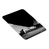 Schwarz-Weiße Pyramiden Magnet (Rechte Seite)