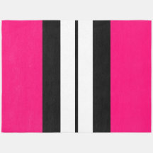 Schwarz-weiße Racing Streifen auf hellen Candy Pin