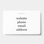 Schwarz-weiße Reitpferd-ID Ausweis (Rückseite)