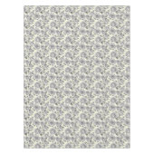 Schwarz-weiße Rose auf gelbem Hintergrund Tischdecke (Vorderseite)