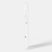 Schwarz-weiße Running Horse-Silhouette Case-Mate iPhone Hülle (Rückseite / Links)