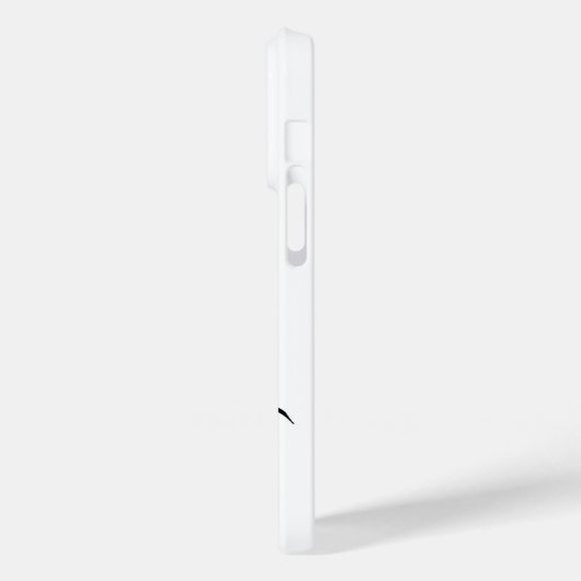 Schwarz-weiße Running Horse-Silhouette Case-Mate iPhone Hülle (Rückseite / Links)