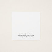 Schwarz-weiße Speicherkarte für das benutzerdefini (Rückseite)