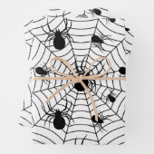 Schwarz-weiße Spinnennetzmuster Halloween Geschenkpapier Set (Beispiel)