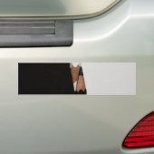 Schwarz-weiße Stifte Autoaufkleber (Auf Auto)