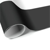 Schwarz-weiße Streifen Geschenkpapier (Rolleneckpunkt)