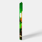 Schwarz-weiße Streifen langes Zebraschmetterling F Case-Mate iPhone Hülle (Rückseite / Rechts)