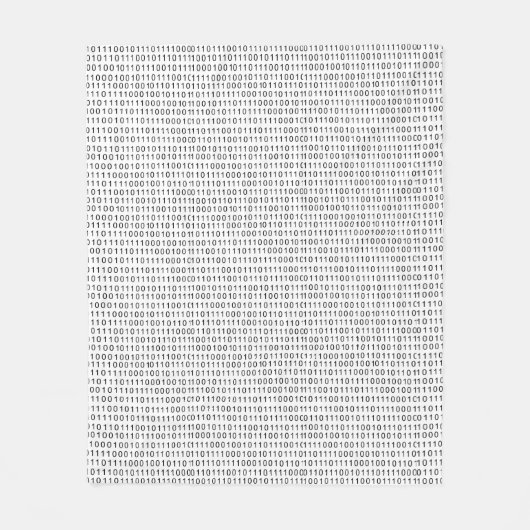 Schwarz-weiße Streifen mit Binärcode Fleecedecke (Vorderseite)