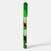 Schwarz-weiße Streifen Schmetterling langes Zebra- Case-Mate iPhone Hülle (Rückseite / Rechts)