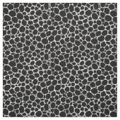 Schwarz-weiße Tierhaut Stoff (Muster)