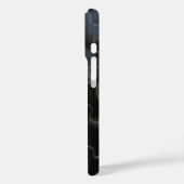 Schwarz-weiße Vermisste Puzzleteile Case-Mate iPhone Hülle (Rückseite / Links)