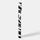 Schwarz-weiße Zebra-Tierausdruck Case-Mate iPhone Hülle (Rückseite / Rechts)