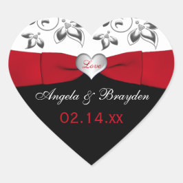 Schwarz-weißer Aufkleber für Rote Flora Gastgesche