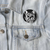 Schwarz-weißer Bär Button (Beispiel)