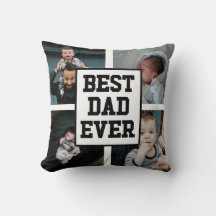 Schwarz-weißer bester Vater je benutzerdefiniertes