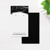 Schwarz-weißer Blumenschmuck (Schreibtisch)