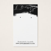 Schwarz-weißer Blumenschmuck (Vorderseite)