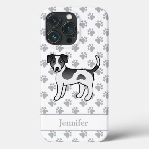 Schwarz-weißer Dänisch-Schwedischer Farmhund & Nam Case-Mate iPhone Hülle