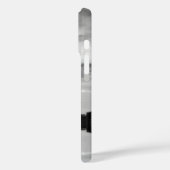 Schwarz-weißer Eiffelturm Paris Liebe Stadtrundgan Case-Mate iPhone Hülle (Rückseite / Links)