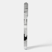 Schwarz-weißer Eiffelturm Paris Liebe Stadtrundgan Case-Mate iPhone Hülle (Rückseite / Rechts)