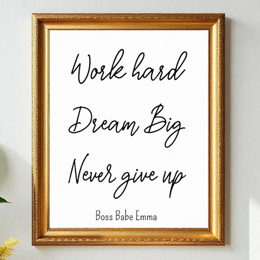 Schwarz-weißer Erfolgskurs: harter Spielraum Poster