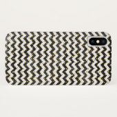 Schwarz-weißer Fall Mate Barely There iPhone X Cas Case-Mate iPhone Hülle (Rückseite (Horizontal))