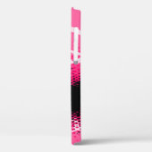 Schwarz-weißer Farbtierdruck Case-Mate iPhone Hülle (Rückseite / Links)