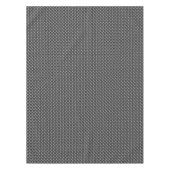 Schwarz-weißer geometrischer Deko Tischdecke (Vorderseite)