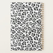 Schwarz-weißer Gepunkteter Planer (Rückseite)