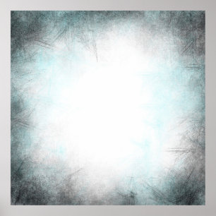 Schwarz-weißer Grunge Poster