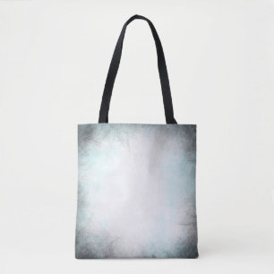 Schwarz-weißer Grunge Tasche