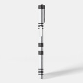 Schwarz-weißer Karierter Iphone-Fall Case-Mate iPhone Hülle (Rückseite / Rechts)