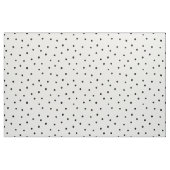 Schwarz-weißer kleiner Dot Brush Circle Drucken Mi Stoff (Fat Quarter (45,7 x 55,9 cm))
