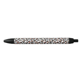 Schwarz-weißer Leopard- PrintPen Kugelschreiber