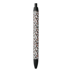 Schwarz-weißer Leopard- PrintPen Kugelschreiber