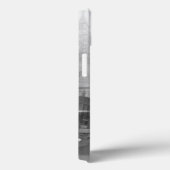 Schwarz-weißer London Bus Big Ben Case-Mate iPhone Hülle (Rückseite / Rechts)