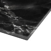 Schwarz-weißer Marmor Stone Your Letter Cutting Bo Schneidebrett (Ecke)