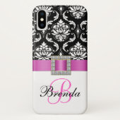 Schwarz-weißer Maulwurzel Case-Mate iPhone Hülle (Rückseite)