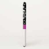 Schwarz-weißer Maulwurzel Case-Mate iPhone Hülle (Hinten/Rechts)