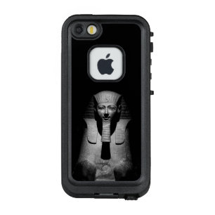Schwarz-weißer Pharao-König LifeProof FRÄ’ iPhone SE/5/5s Hülle