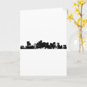 Schwarz-weißer Pop Art New York Karte (Gelbe Blume)