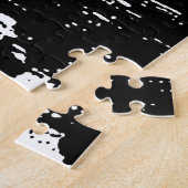 Schwarz-weißer Pop Art New York Puzzle (Seite)