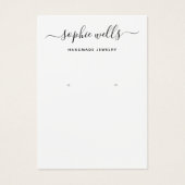 Schwarz-weißer QR-Code für Skripthalter (Vorderseite)