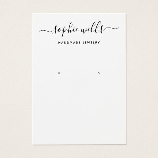 Schwarz-weißer QR-Code für Skripthalter (Vorderseite)